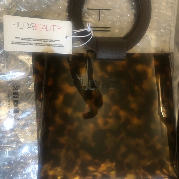 🇦🇪 Huda Beauty Brown Obsessions makeup bag - Picture 5 of 6